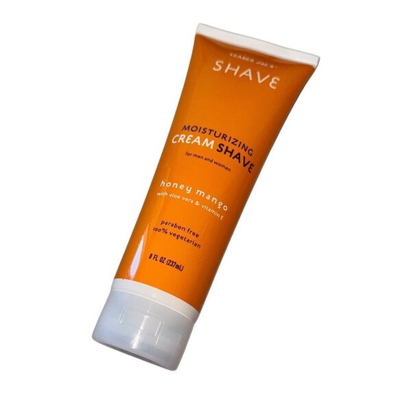 Trader Joe's Moisturizing Cream Shave Honey Mango w/ Aloe Vera & Vitamin E - Picture 3 of 8